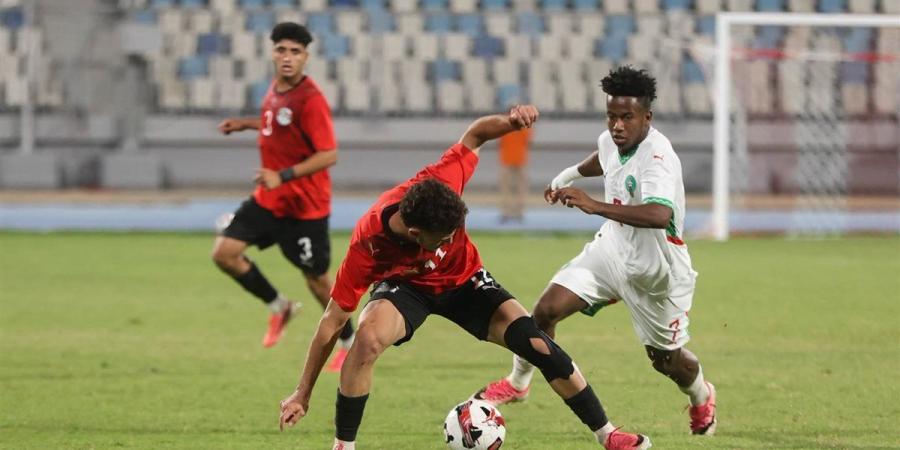 المغرب يفوز على مصر 2-0 ويتأهل رسميا لأمم أفريقيا للشباب (صور)