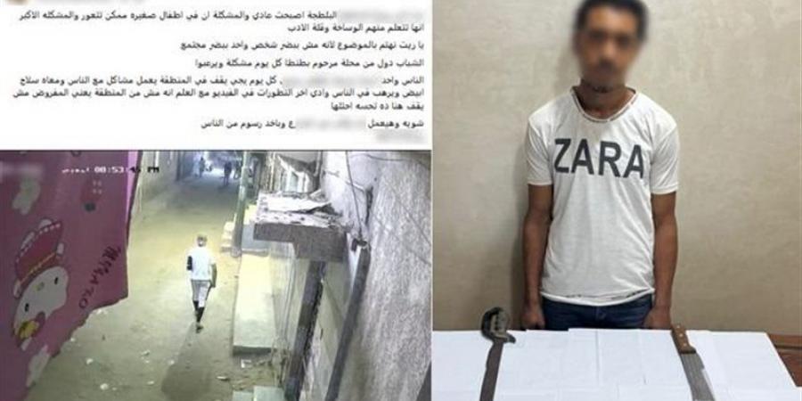 الذكاء الاصطناعي يكشف مفاجأة في واقعة بلطجة بالغربية.. ضبط المتهم وبحوزته أسلحة بيضاء