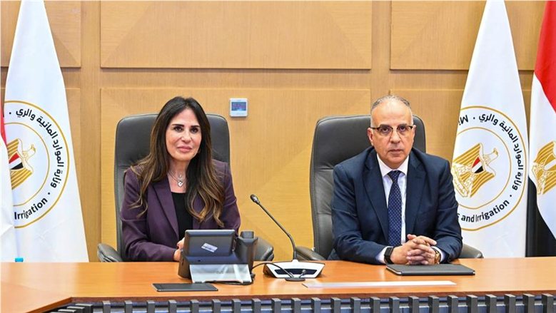 وزيرا الرى والإسكان يتابعان مشروع الروبيكي لمعالجة الصرف الصناعي