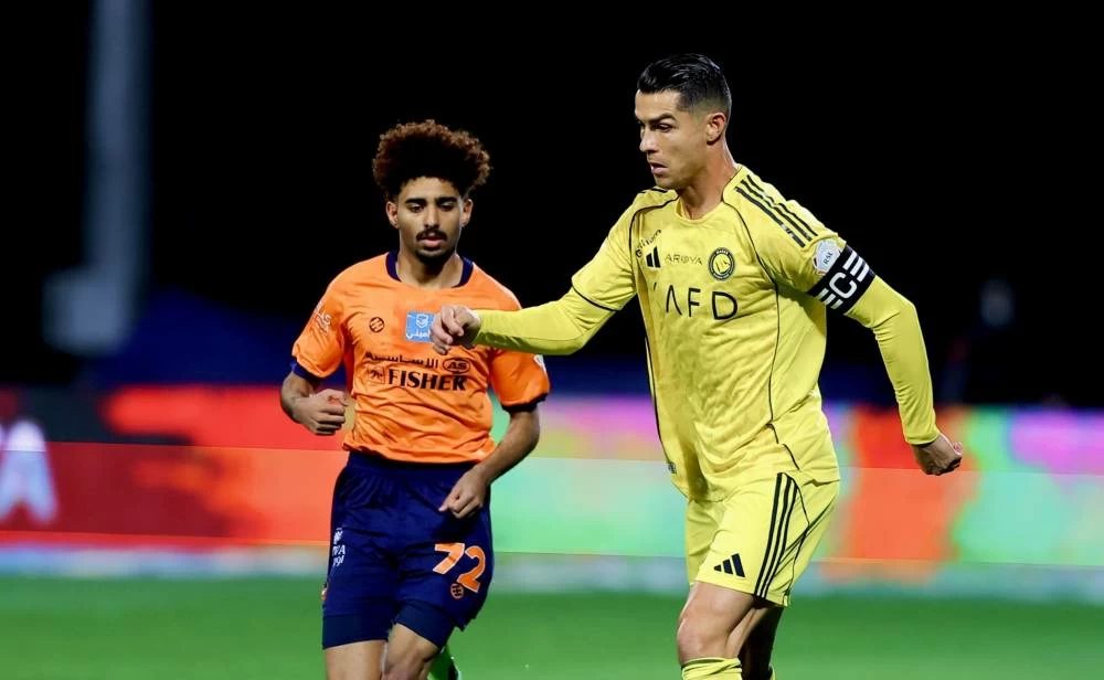 رونالدو يسجل في فوز النصر على نيفتشي الأوزبكي بنخبة آسيا (فيديو)
