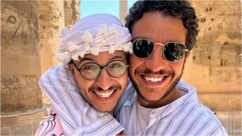 نور النبوي ومروان المسلماني في كواليس «ولا كان عالبال» قبل طرحه بدور العرض