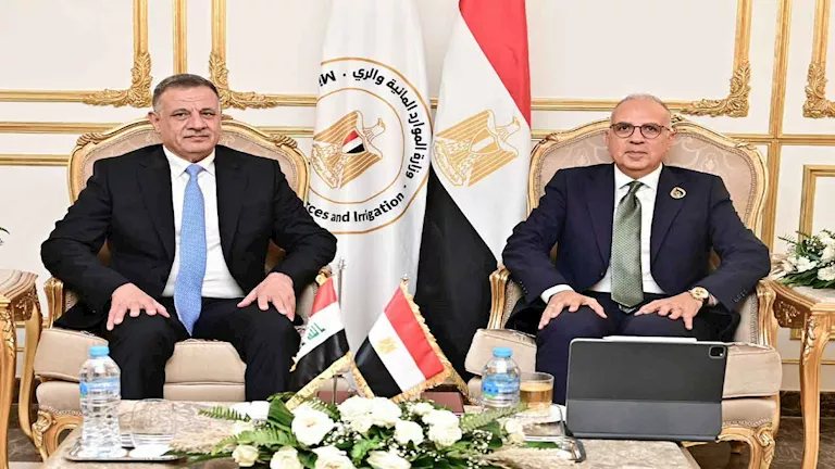 مصر والعراق تبحثان تعزيز التعاون في إدارة الموارد المائية