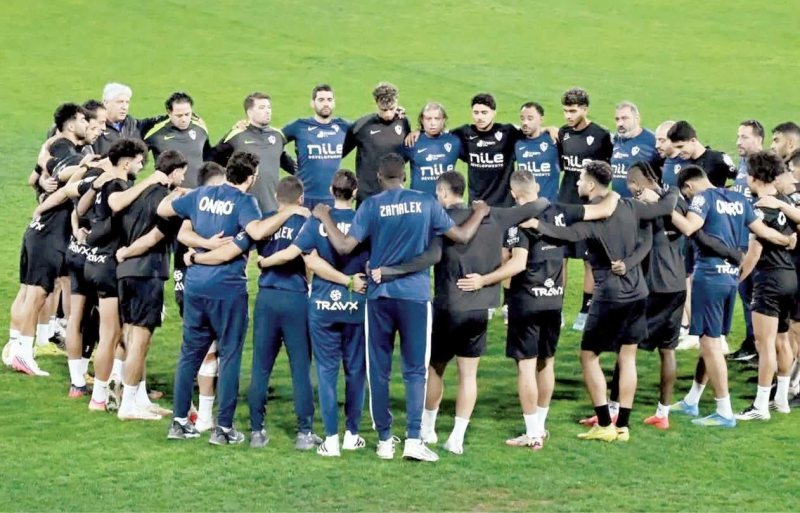 معتمد جمال يمنح لاعبي الزمالك راحة من التدريبات