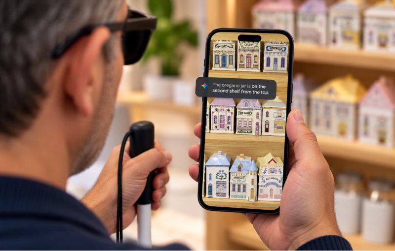 جوجل تطلق ميزة Guided Vision لمساعدة ضعاف البصر في فهم البيئة المحيطة