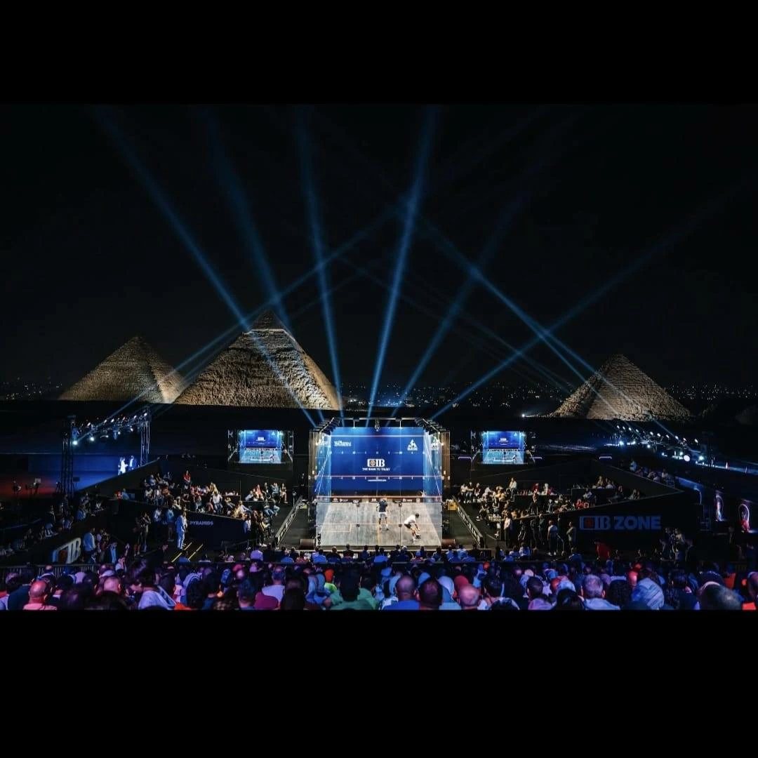 انطلاق منافسات ربع نهائي بطولة مصر المفتوحة للاسكواش 2026 أمام أهرامات الجيزة